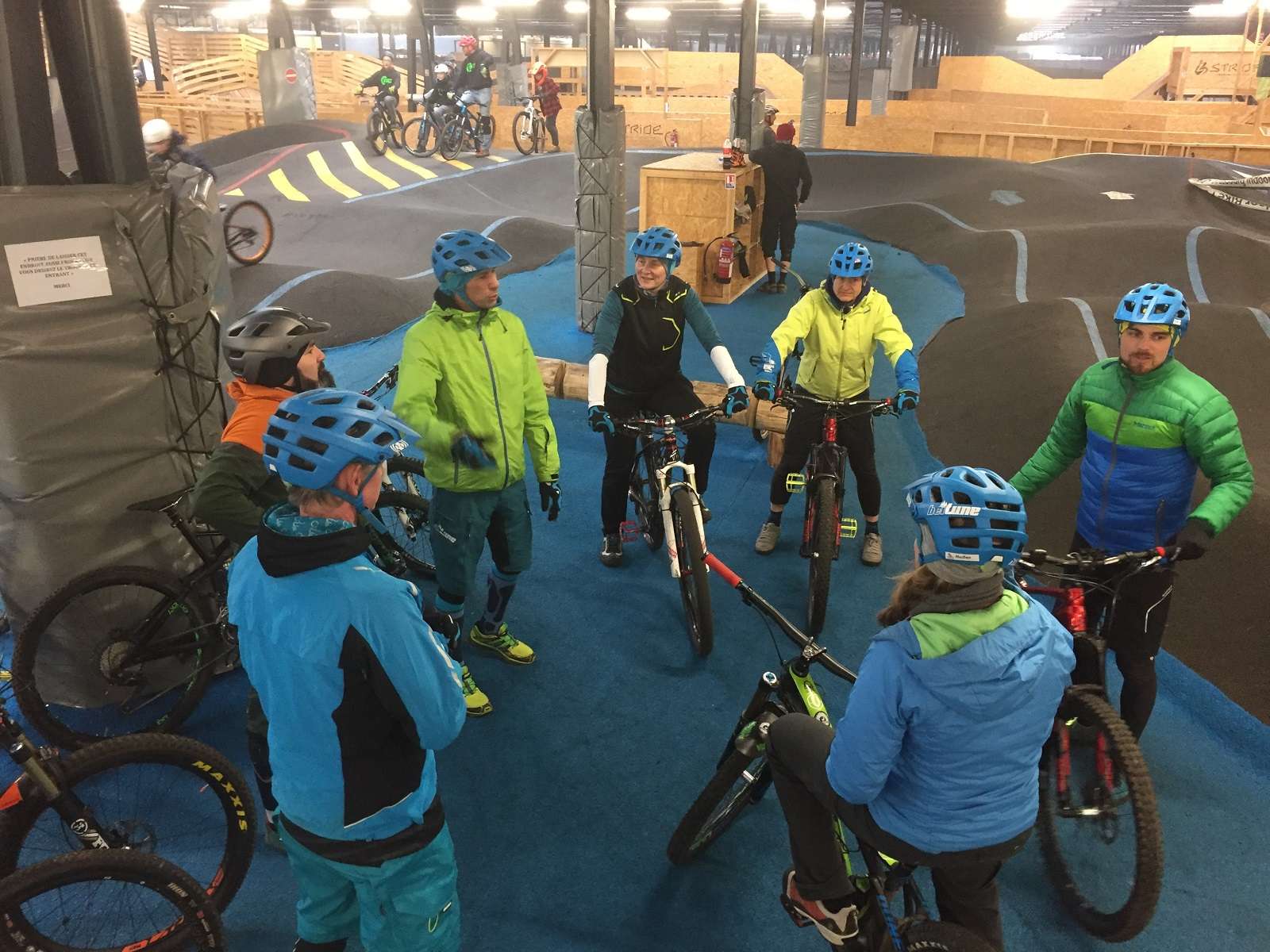 Indoor-Fahrtechniktraining