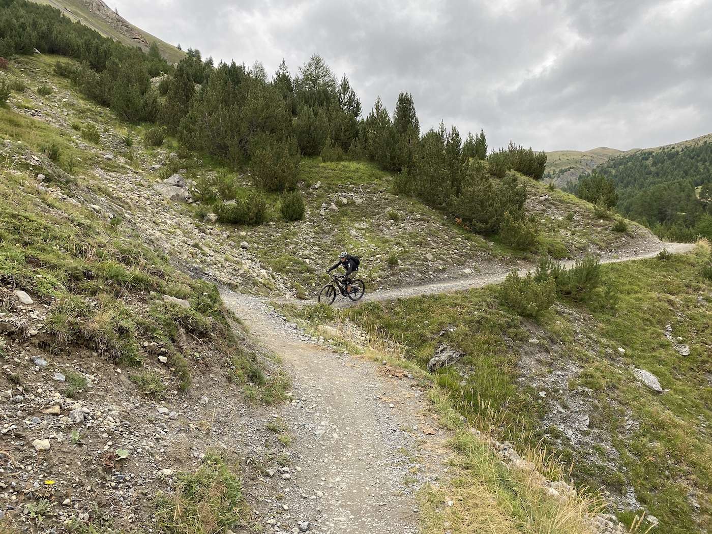 Mountainbiken in der ursprünglichen Berglandschaft rund um Livigno