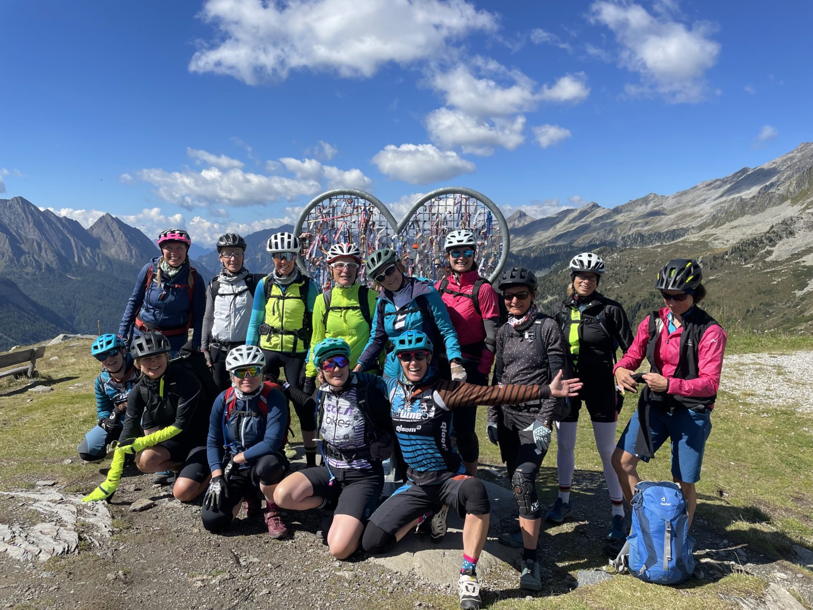 beitune Frauen Transalp Gruppe