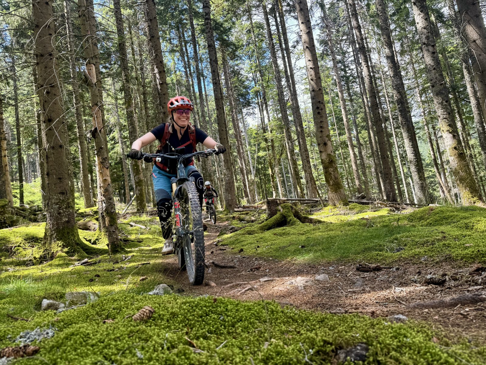 Trailcamp für Frauen n den Vogesen