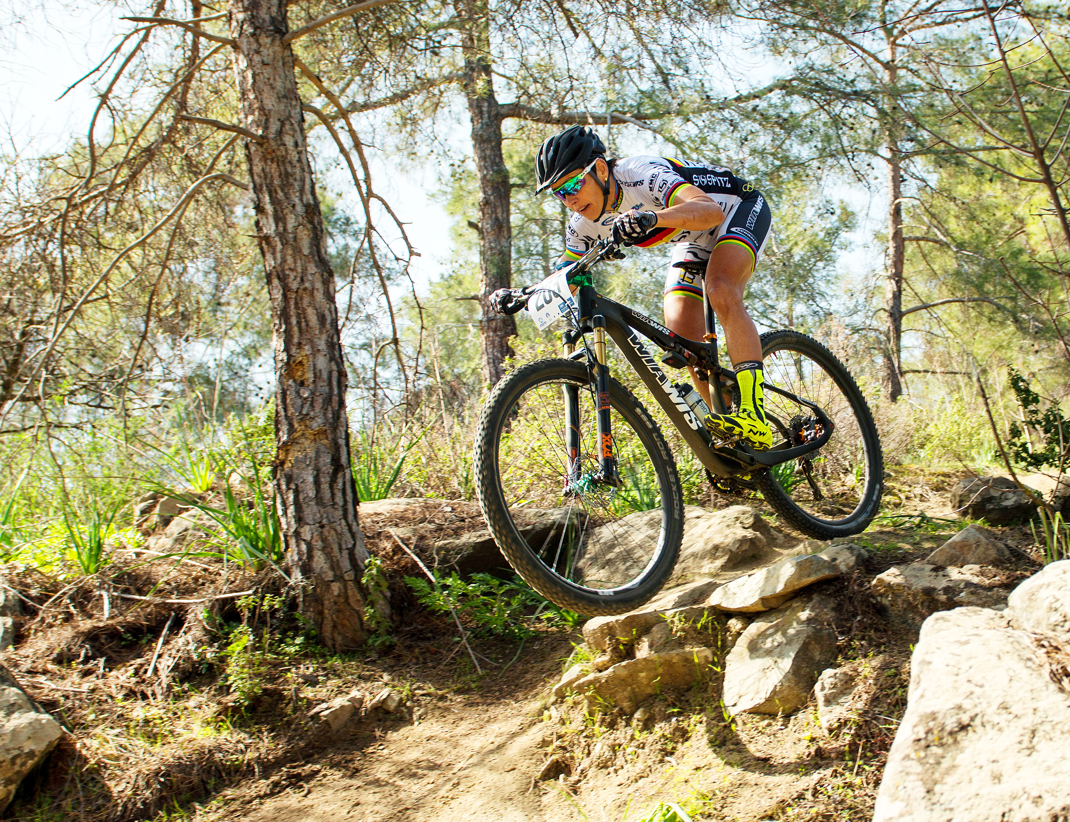 beitune MTB Fahrtechniktraining mit Sabine Spitz